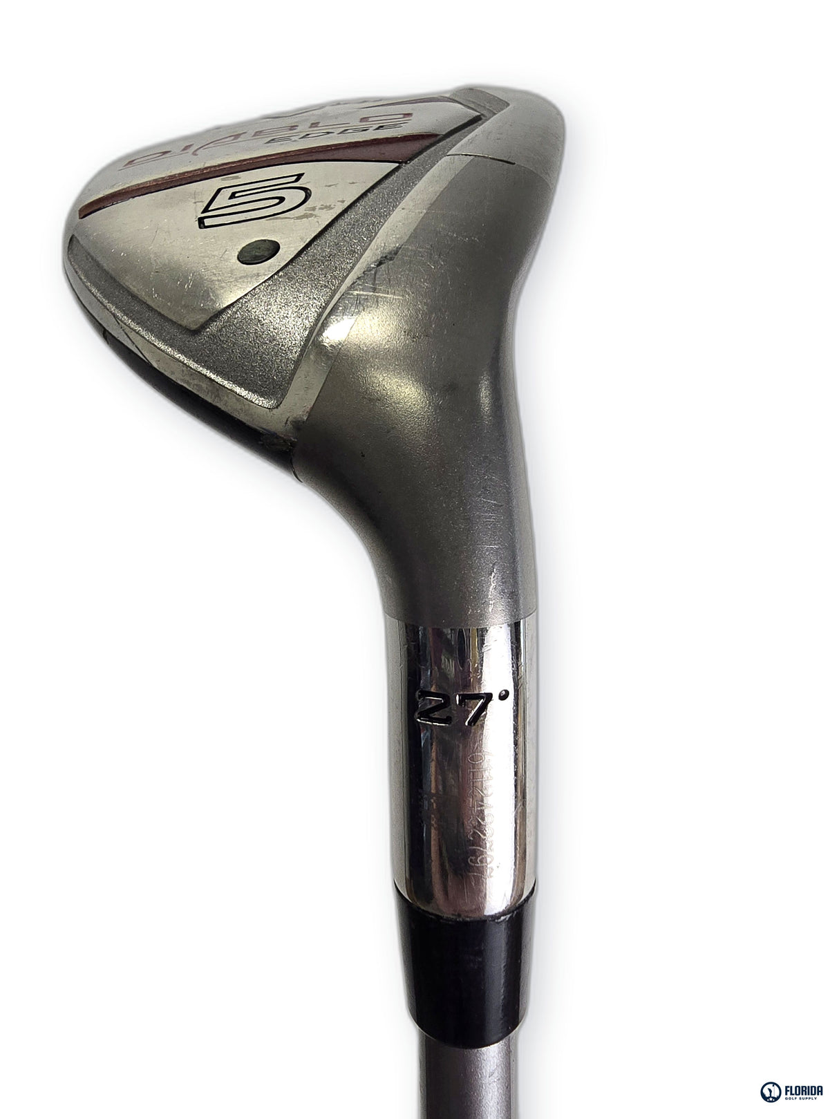 Callaway Diablo Edge 5 Hybrid 27 Degree 550 Graphite W Flex Right Hand