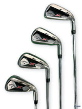 Callaway X Hot Iron Set 4-PW Speed Step 85 Stiff Flex RH Winn Dri-Tac Grips