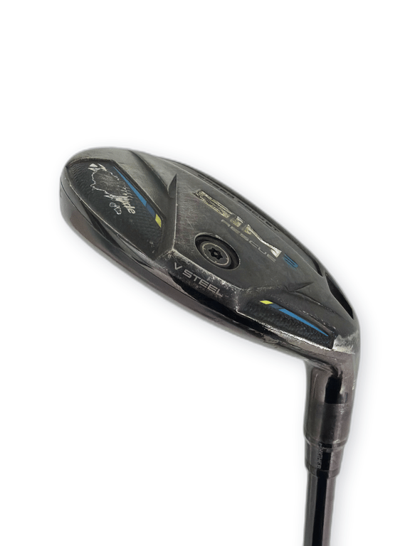 TaylorMade SIM2 Rescue Hybrid 4 hybrid 22° Degree Hybrid TENSEI AV Blue 80hy Stiff Shaft Golf Pride Multi Compound Grip Right image 4