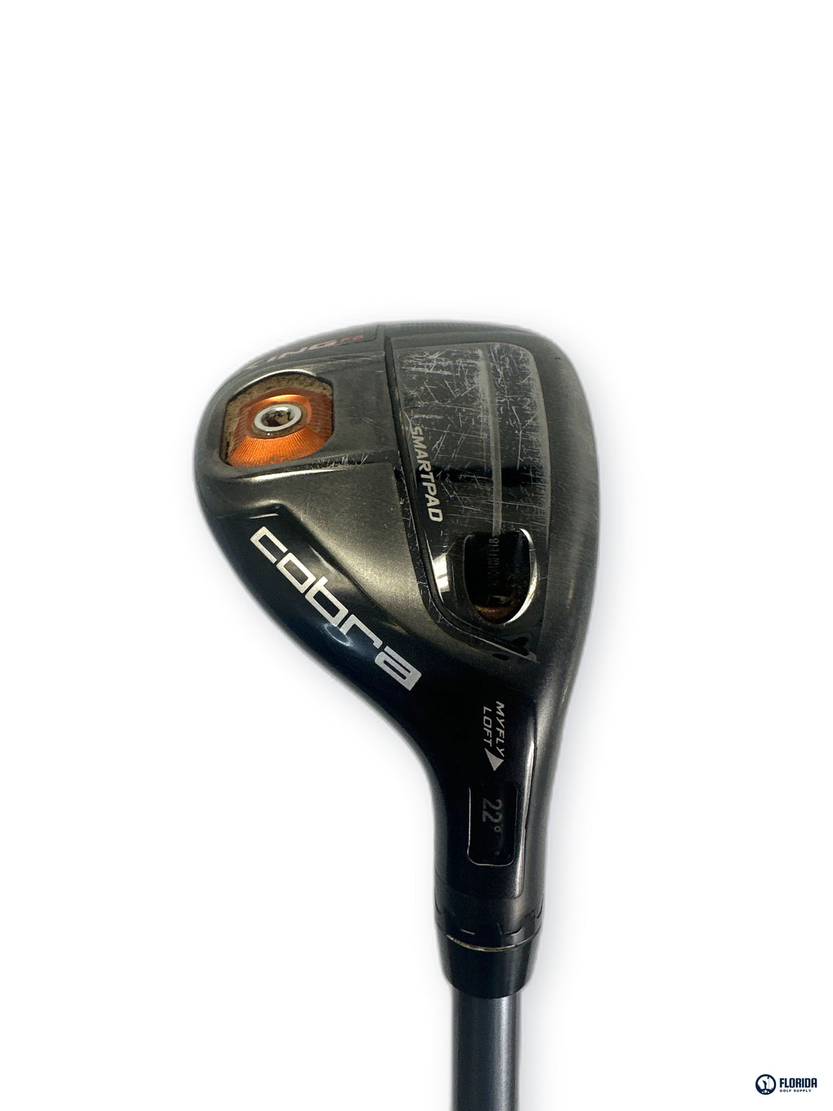 Cobra King F6 22 Degree Hybrid Matrix Ozik Red Tie Stiff Flex RH 40.5 Inch
