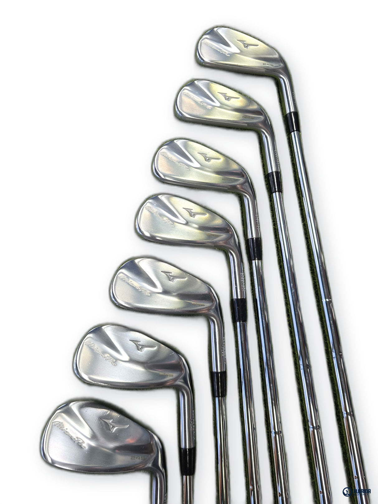 Mizuno Pro 245 Iron Set 7 Clubs Dynamic Gold X100 Steel Shaft X-Flex RH