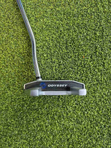 Odyssey Works Versa #7 White Black White Mallet Putter 34" RH w/ Headcover