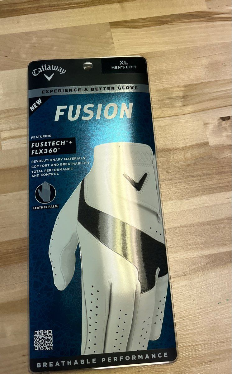 Callaway Fusion FUSETECH+ FLX360 Golf Glove Men's XL Left Hand New