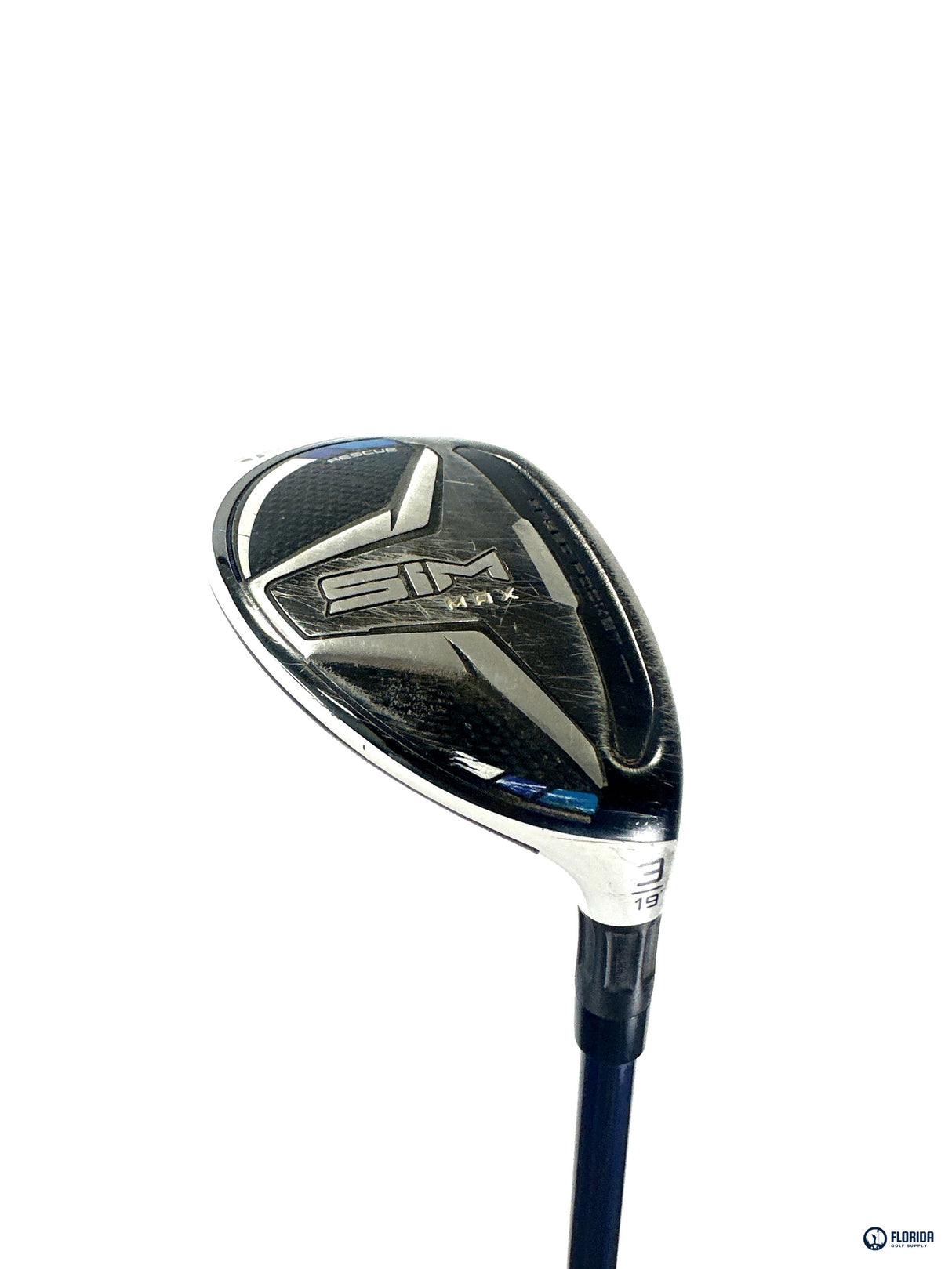 TaylorMade SIM MAX 3 Hybrid 19* Fujikura Ventus 7-S Stiff RH Golf Pride CP2 Wrap