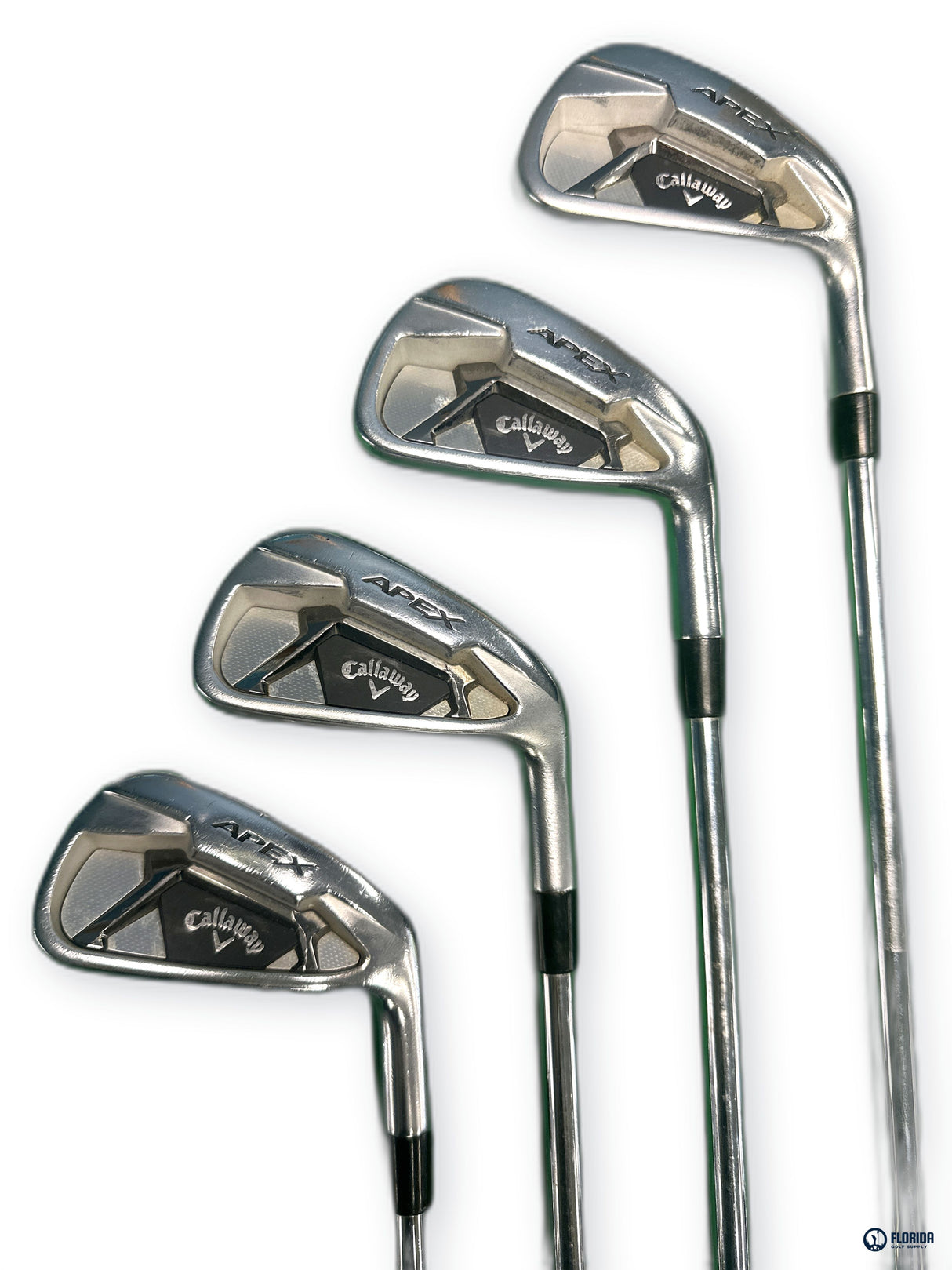 Callaway Apex 21 Iron Set 4-PW AW Steel NS Pro Modus 3 Tour 105 Stiff Flex RH