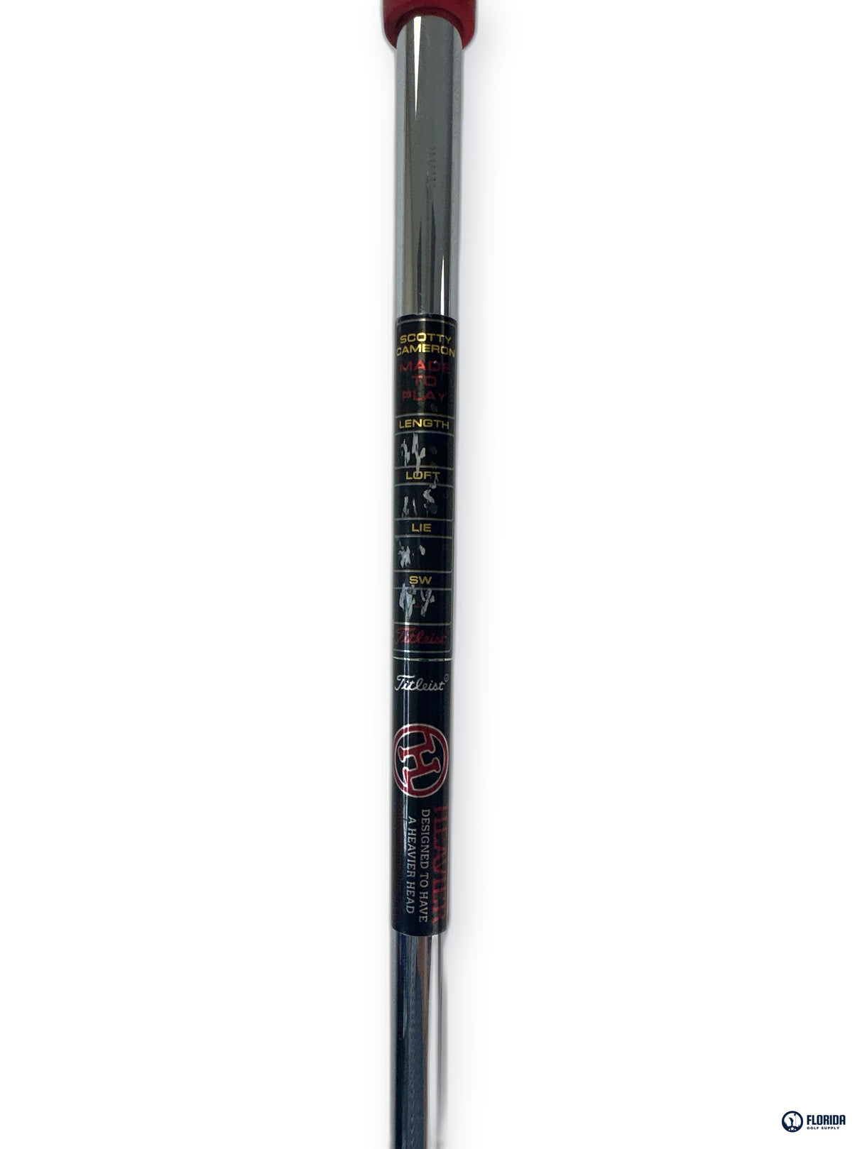 Scotty Cameron Special Select Del Mar Putter 35 Inch Heavier Steel Shaft RH