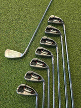 Ping G20 Iron Set 8 Clubs 4-PW UW White Dot CFS Stiff Steel Shaft Right Hand
