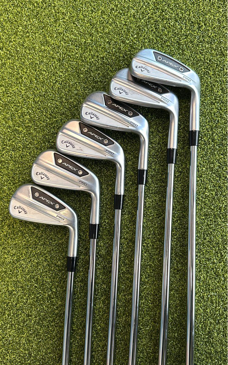Callaway Apex Pro 24 Iron Set 5-PW Project X LZ 5.0 120g Regular Right Handed