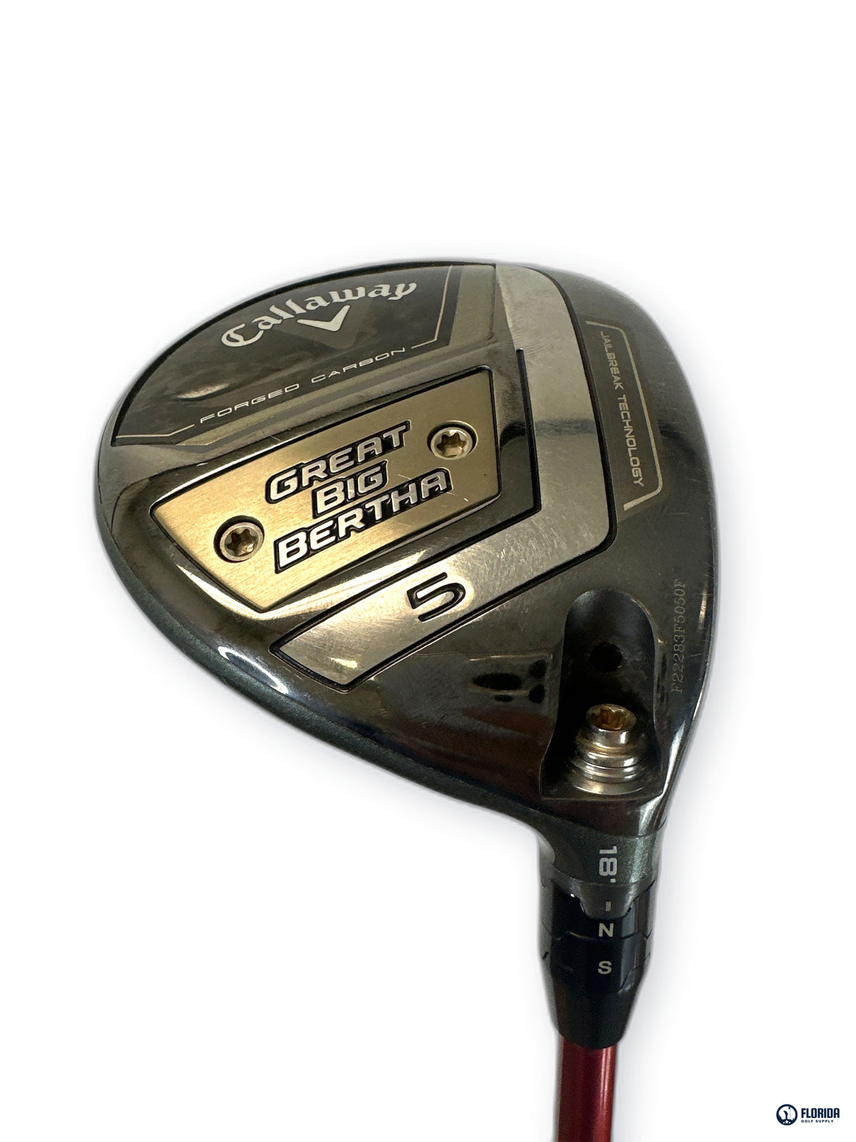 Callaway Great Big Bertha 5 Fairway Wood 18 Deg Fujikura Ventus Red 5-S RH