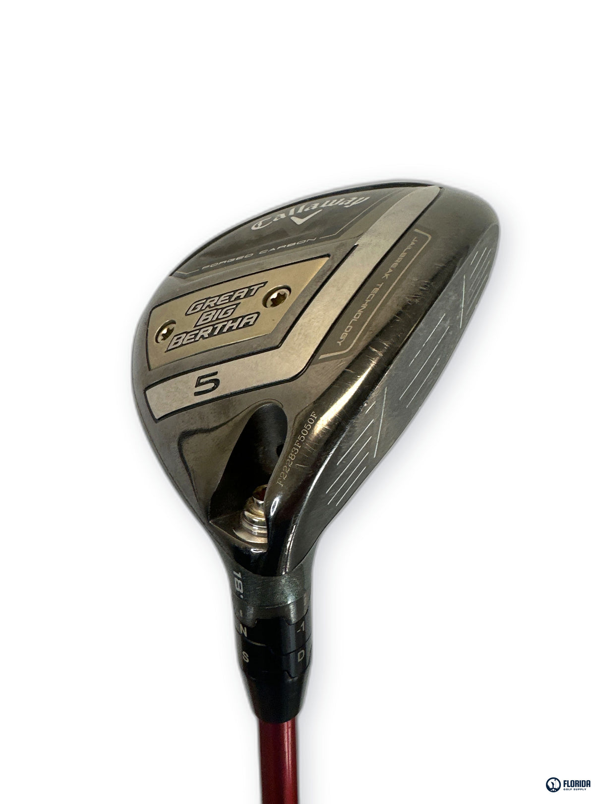 Callaway Great Big Bertha 5 Fairway Wood 18 Deg Fujikura Ventus Red 5-S RH