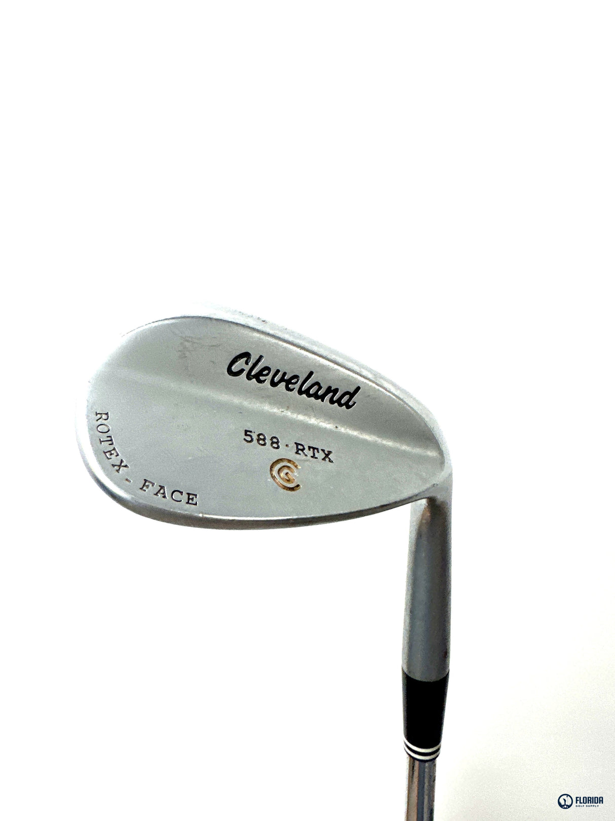 Cleveland 588 RTX Wedge 58 Degree Satin Chrome Dynamic Gold Steel Shaft RH