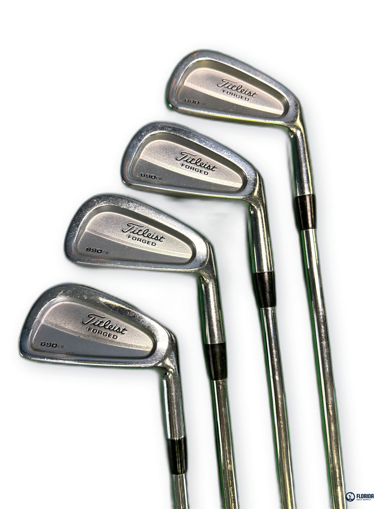 Titleist 690CB Forged Iron Set 3-PW Dynamic Gold S300 Stiff Flex Right Hand