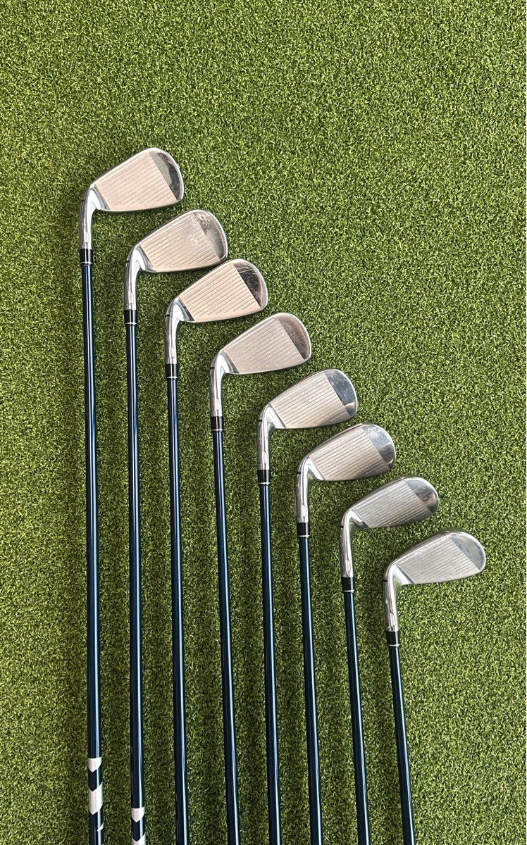 TaylorMade SIM MAX OS Iron Set 4-PW, AW Ventus 6-R Regular Flex Right Handed