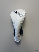 TaylorMade Qi10 Driver Head Cover White Navy Blue Synthetic Leather