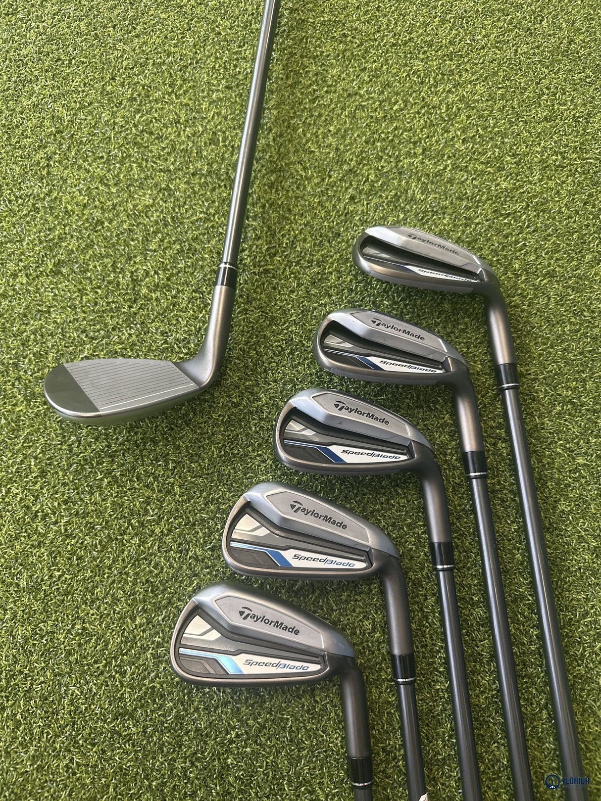 TaylorMade SpeedBlade Iron Set 6-PW SW Velox Graphite Ladies Flex RH 6 Clubs