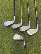 Titleist T350 Iron Set 5 Clubs 7-PW AW Graphite MMT 55 Regular Flex RH