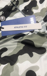 Druh Athletic Fit Camo Golf Polo Shirt NWT Sz M