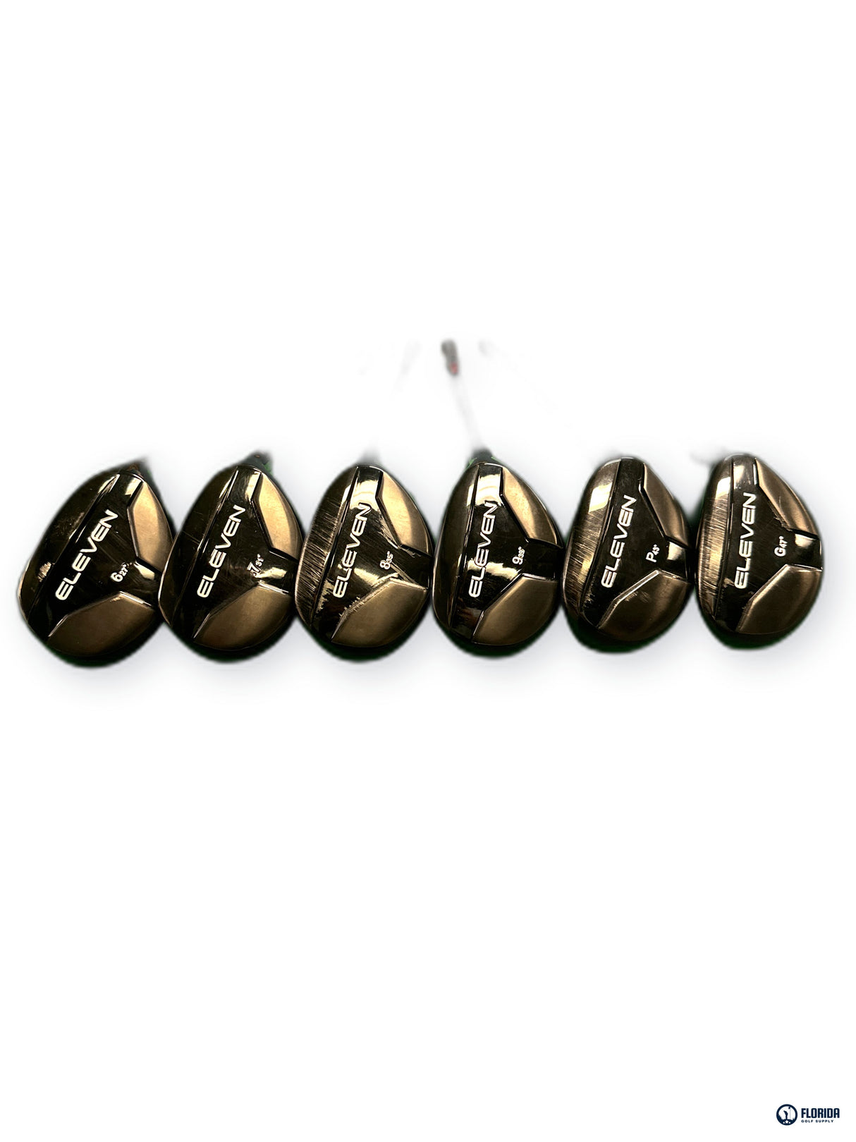 Eleven Hybrid Iron Set 6-PW GW KBS TGI 60 Stiff Graphite RH 6 Clubs