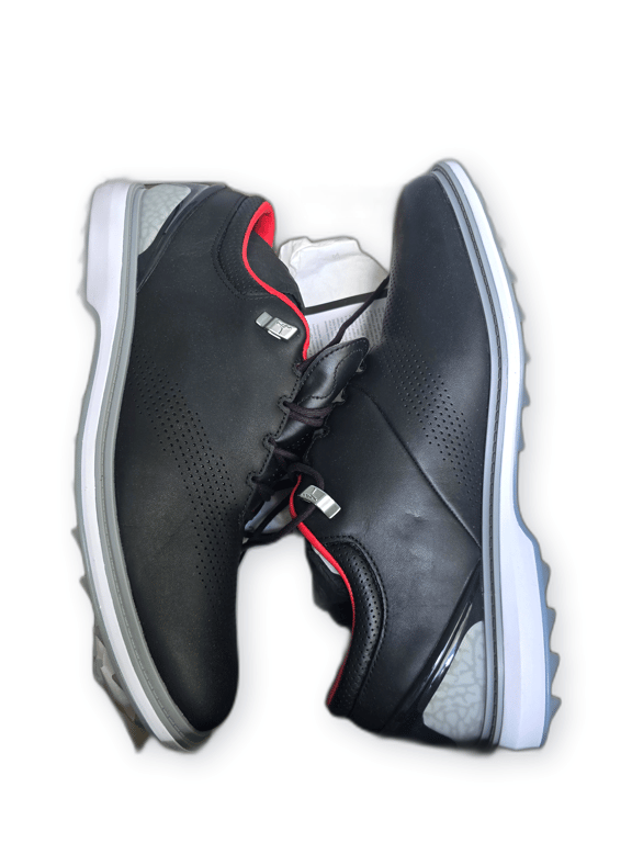 Jordan ADG 4 Golf Shoes Size 12 Black/White Cement Grey image 1
