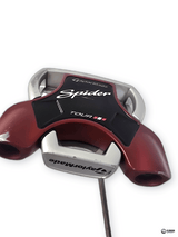 TaylorMade Spider Tour Platinum Putter Steel 33" Shaft Super Stroke Pistol GTR 1.0 Grip Right
