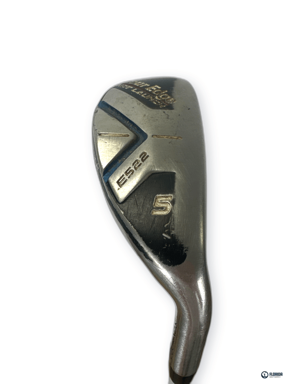 Tour Edge Hot Launch E522 Ironwood 5 Iron Degree Utility Iron Fubuki HL Series 55A Shaft Stock Grip Right image 2