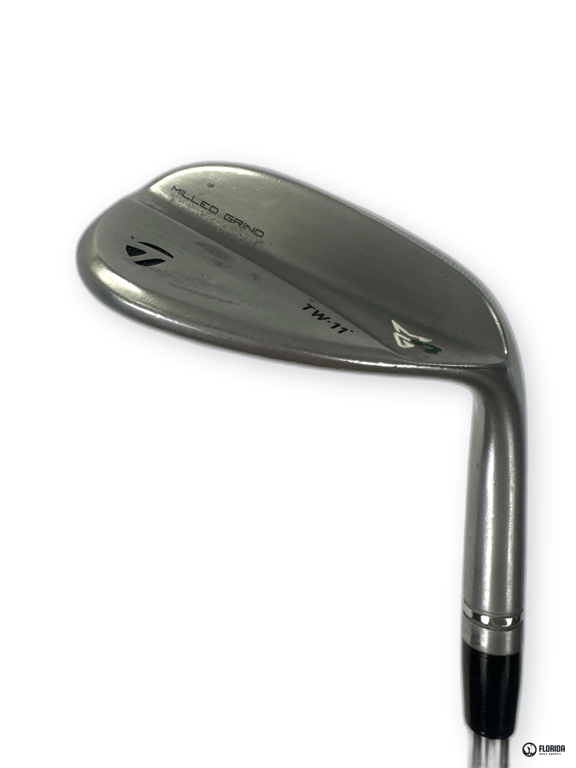 TaylorMade Milled Grind 4 Tiger Woods 60.TW11 Degree Wedge Stock Shaft Grip Master Genuine Leather Grip Right image 1