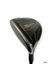 TaylorMade SIM2 Max 3 Fairway Wood 15 Degree Fairway Wood 65g Stiff Flex Graphite Shaft Winn Dri-Tac Oversize Grip Left
