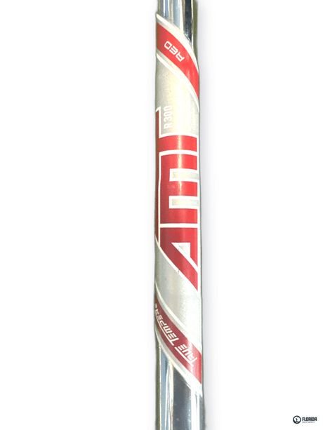 Titleist T300 Iron Set True Temper AMT R300 Red Shaft Golf Pride Tour Velvet 360 Standard Grip Right image 5