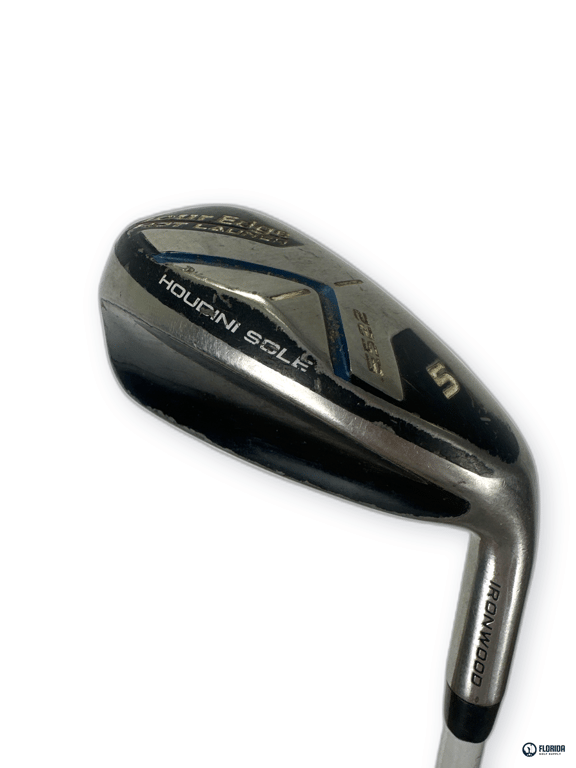 Tour Edge Hot Launch E522 Ironwood 5 Iron Degree Utility Iron Fubuki HL Series 55A Shaft Stock Grip Right image 3