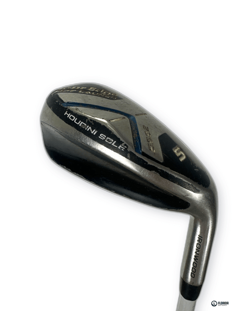 Tour Edge Hot Launch E522 Ironwood 5 Iron Degree Utility Iron Fubuki HL Series 55A Shaft Stock Grip Right image 3