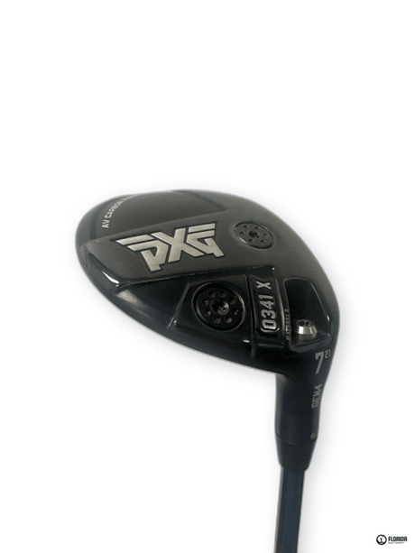 PXG 0341 X 7 Fairway Wood 21 Degree Fairway Wood Denali 50g 5.5 Regular Shaft Golf Pride CP2 Wrap Midsize Grip Right image 1