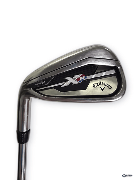 Callaway XR 4 Iron Degree Utility Iron True Temper Speedstep R Shaft Callaway Stock Grip Left image 1