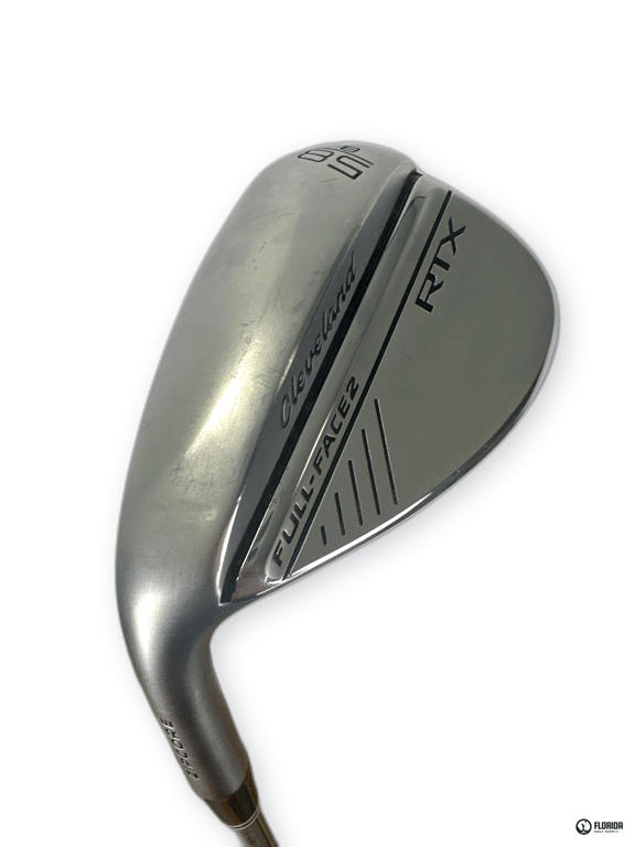 Cleveland RTX Full-Face 2 Tour Satin 58/8 Degree Wedge True Temper Dynamic Gold Spinner Wedge Shaft Golf Pride Tour Velvet 360 STD Grip Left image 3