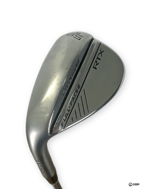 Cleveland RTX Full-Face 2 Tour Satin 58/8 Degree Wedge True Temper Dynamic Gold Spinner Wedge Shaft Golf Pride Tour Velvet 360 STD Grip Left image 3