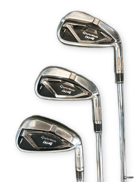 TaylorMade M4 Iron Set KBS MAX 85 R Shaft Golf Pride New Decade MCC Std Grip Right image 1