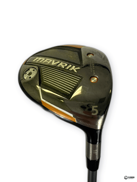 Callaway Mavrik 18* Degree Fairway Wood Hzrdus 6.0 65G S Flex Shaft Golf Pride MCC Plus 4 Midsize Grip Right image 2