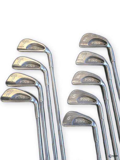 PING Karsten I Iron Set Steel Stiff Shaft Golf Pride Tour Velvet Grip Right image 1