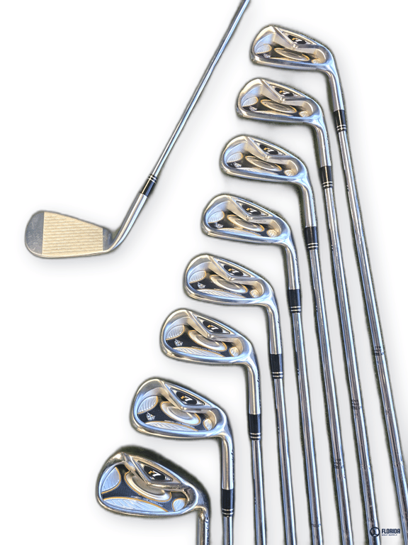 TaylorMade r7 Iron Set Dynamic Gold S300 Shaft Stock Grip Right image 1