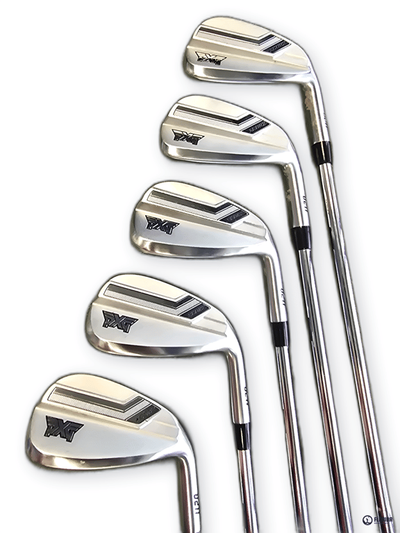 PXG 0211 XCOR2 Iron Set Dynamic Gold R300 115 Shaft Winn Dri-Tac Oversize Grip Right image 2