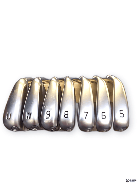 PING i530 Iron Set KBS TGI 80 Stiff Shaft Golf Pride MCC Plus 4 Midsize Grip Right image 7