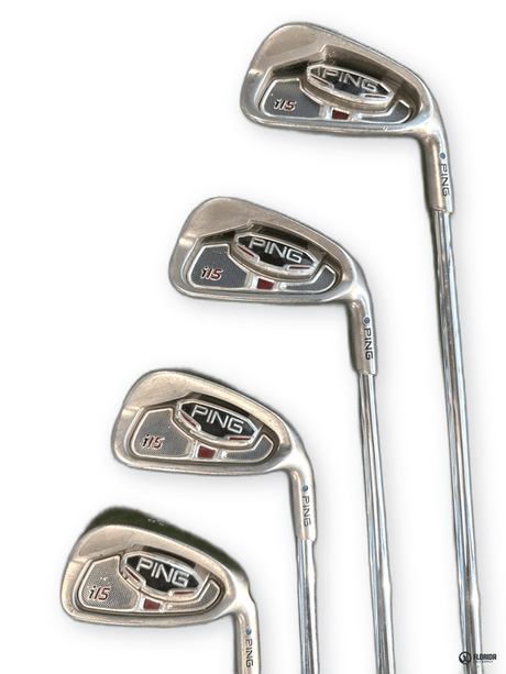PING i15 5-PW,UW Degree Iron Set AWT S Shaft Dri-Tac/Tour Wrap Grip Right image 1