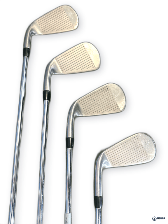 Titleist T300 Iron Set True Temper AMT R300 Red Shaft Golf Pride Tour Velvet 360 Standard Grip Right image 3