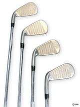 Titleist T300 Iron Set True Temper AMT R300 Red Shaft Golf Pride Tour Velvet 360 Standard Grip Right image 3