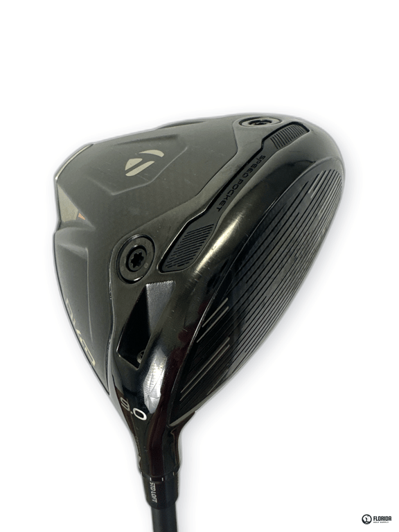 TaylorMade Qi4D 9 Degree Driver Mitsubishi Reax 50 S Shaft Golf Pride Tour Wrap Midsize Grip Right image 1