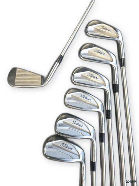 Titleist 620 CB Iron Set KBS Tour C-Taper 120 S Flex Shaft Golf Pride Tour Wrap Jumbo Grip Right image 1