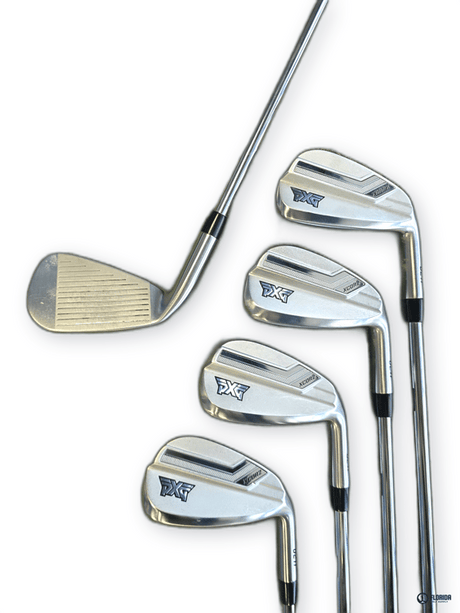 PXG 0211 XCOR2 Iron Set Dynamic Gold R300 115 Shaft Winn Dri-Tac Oversize Grip Right image 1