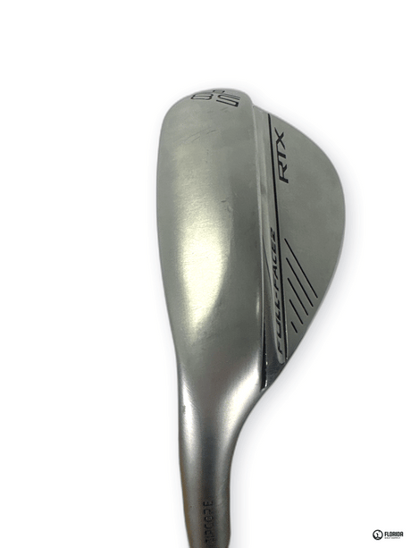 Cleveland RTX Full-Face 2 Tour Satin 58/8 Degree Wedge True Temper Dynamic Gold Spinner Wedge Shaft Golf Pride Tour Velvet 360 STD Grip Left image 2