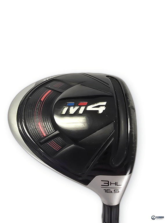 TaylorMade M4 3 Wood Degree Fairway Wood Aldila NV 65-S Shaft Golf Pride New Decade MCC Std Grip Right image 1
