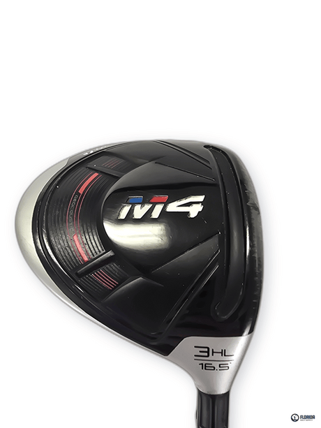 TaylorMade M4 3 Wood Degree Fairway Wood Aldila NV 65-S Shaft Golf Pride New Decade MCC Std Grip Right image 1
