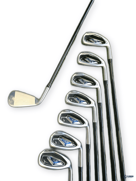 Mizuno JPX 825 Iron Set Fujikura Orochi 65g Flex R Shaft Winn Dri-Tac Mid Grip Right image 1